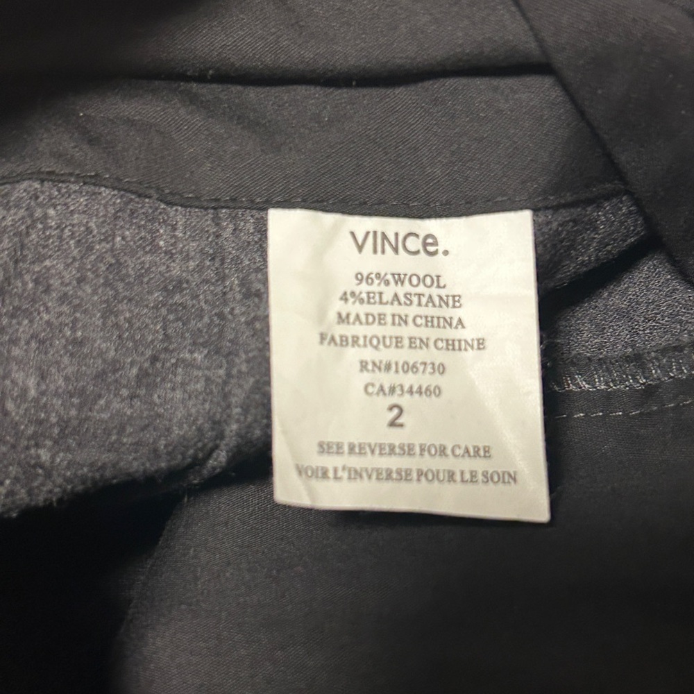 Rag & Bone Gray Blazer paired with Vince Pant - Picture 5 of 7